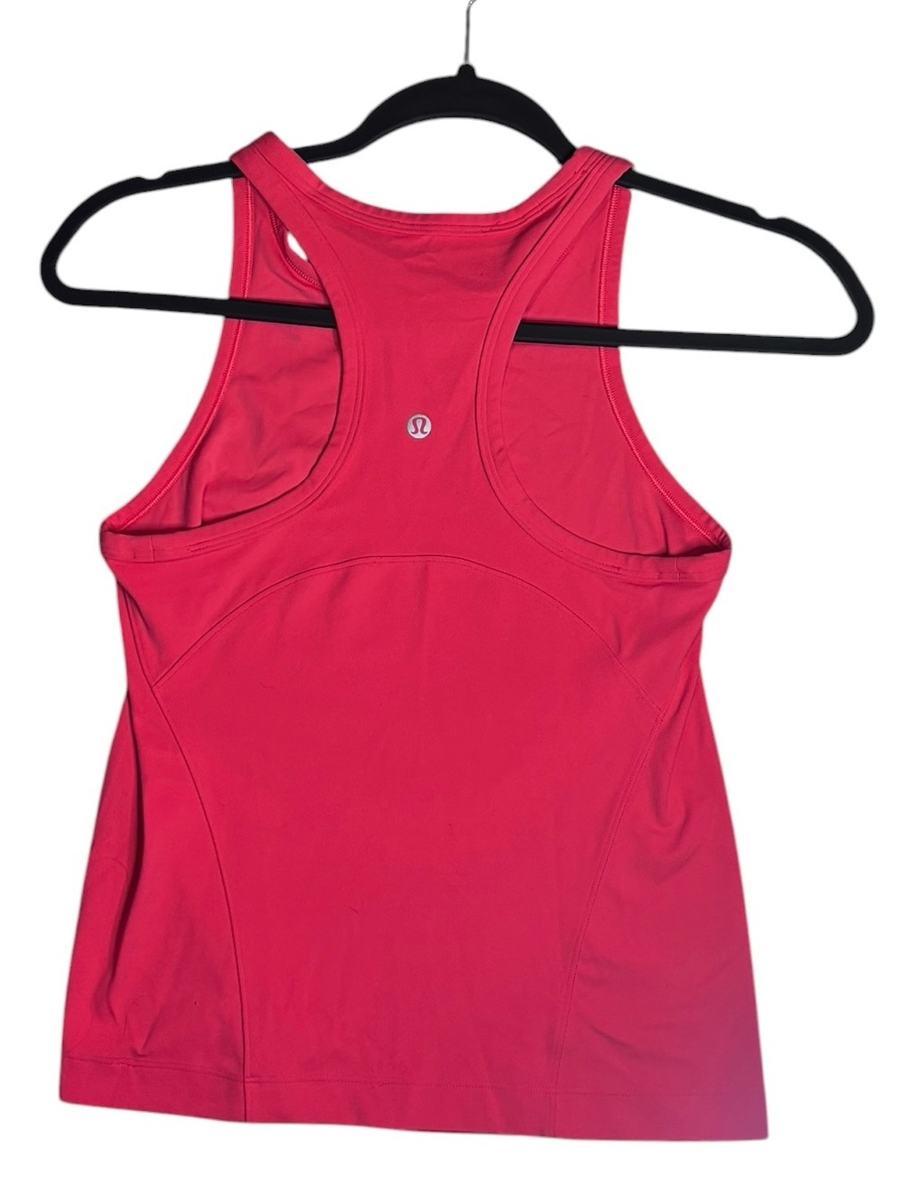 Lululemon Pink Racerback Workout Tank Top Athletic Yoga Running Approx Size 2–4